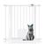 Bettacare Barrière de Sécurité 75–83cm Hauteur 75cm Blanc