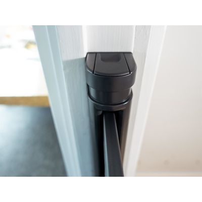 Safetots Barrière Automatique Rétractable 55–89 cm Noir