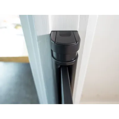 Safetots Barrière Automatique Rétractable 55–89 cm Noir