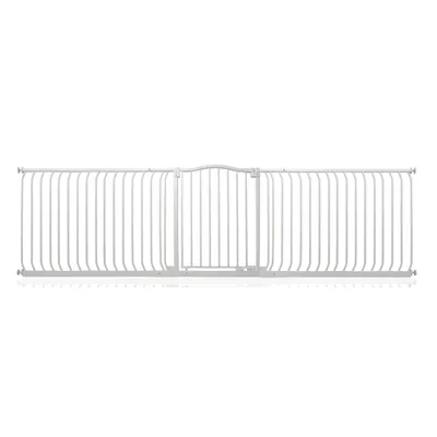 Bettacare Barrière Courbée Pour Animaux 271-280cm Blanc Mat Bettacare Barrière Courbée Pour Animaux 271-280cm Blanc Mat