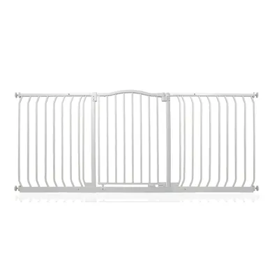 Bettacare Barrière Courbée Pour Animaux 170-179cm Blanc Mat