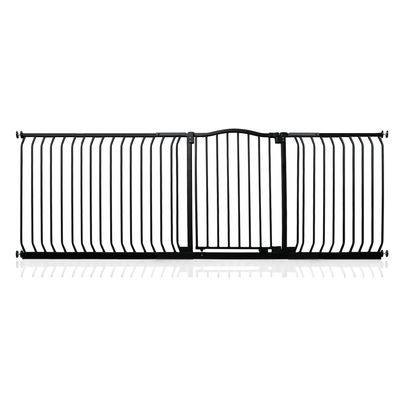 Safetots Barrière Supérieure Courbée À Pression 207-216 cm Blanc Mat