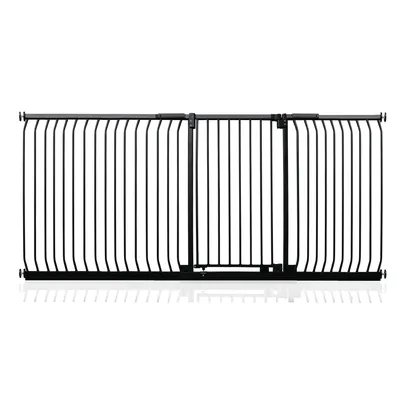 Safetots Barrière Sécurité Extra Haute Elite 143–152 cm Noir Mat