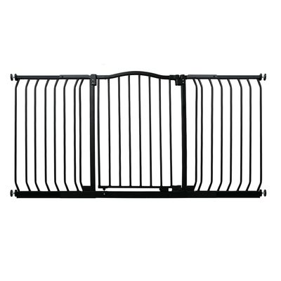 Bettacare Barrière Pour Animaux Courbée 107–116 cm Gris Mat