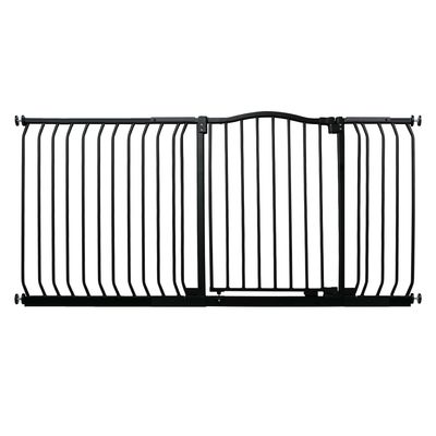Bettacare Barrière Pour Animaux Courbée 107–116 cm Gris Mat