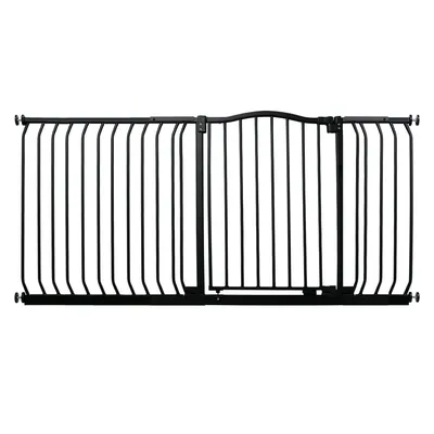 Bettacare Barrière Courbée Pour Animaux 207–216 cm Noir Mat Bettacare Barrière Courbée Pour Animaux 207–216 cm Noir Mat