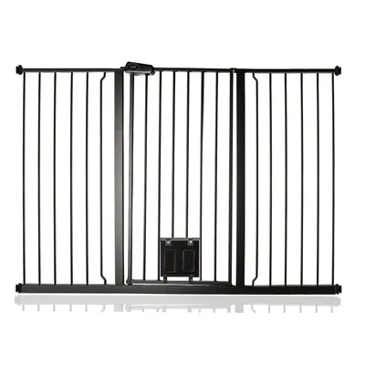 Bettacare Barrière noire, réglable 139,8-147,4 cm, hauteur 104 cm