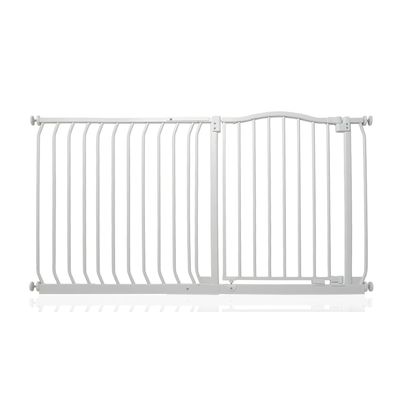 Bettacare Barrière Pour Animaux Courbée 107–116 cm Gris Mat