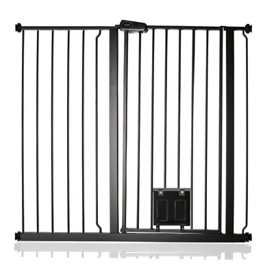 Bettacare Barrière pour animaux 107,4cm - 115cm Noir