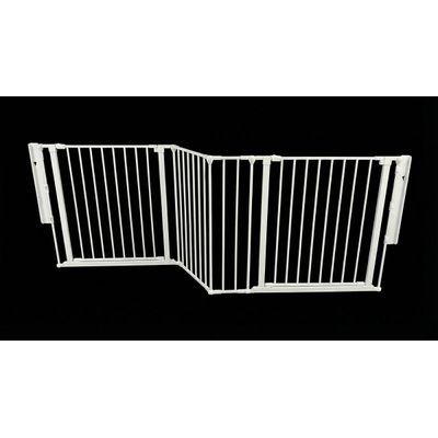 Safetots Barrière Multi-Panneaux 2 Portillons 272 cm Blanc