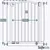 Bettacare Barrière Pour Chien Courbée Extra Haute 152-161cm 100cm Gris Mat Bettacare Barrière Pour Chien Courbée Extra Haute 152-161cm 100cm Gris Mat