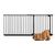 Bettacare Elite Barrière Pour Chien À Pression 171-180 cm Noir Mat