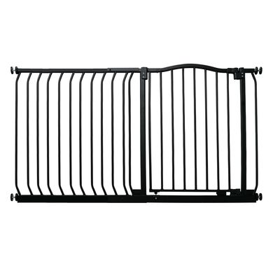 Bettacare Barrière Pour Animaux Courbée 107–116 cm Gris Mat