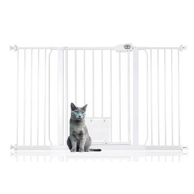Bettacare Barrière Sécurité avec Trappe Verrouillable, 81,4cm-89cm