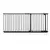 Safetots Barrière Elite 65,5-74,5 cm Gris Mat