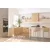 Safetots Barrière Élegante Bois Naturel 71-79 cm