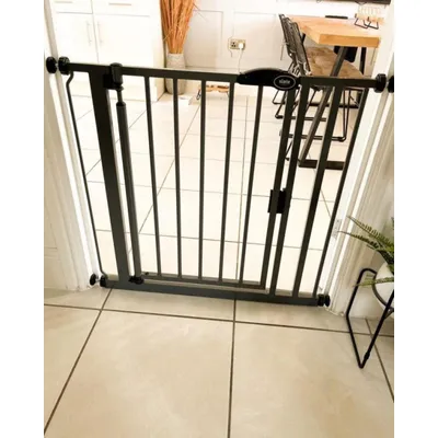 Bettacare Barrière À Fermeture Automatique 75–82 cm Gris Ardoise