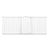 Safetots Barrière Extra Haute Courbée 100 cm, 234-243 cm, Blanc Mat