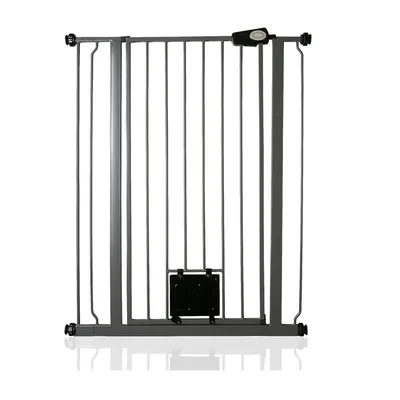 Bettacare Barrière 81,4–89 cm, Hauteur 104 cm, Gris ardoise