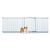 Barrière pour animaux Bettacare design courbé 225–234 cm Gris mat