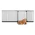 Bettacare Elite Barrière À Pression 152–161 cm Blanc Mat