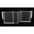 Safetots Barrière Multi-Panneaux 2 Portillons 220 cm Blanc