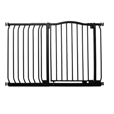 Bettacare Barrière Courbée à Pression 134-143 cm Noir Mat Bettacare Barrière Courbée à Pression 134-143 cm Noir Mat