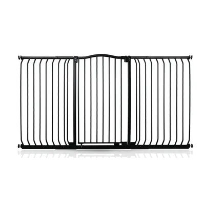 Safetots Barrière Extra Haute 100 cm Noir Mat