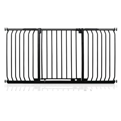 Safetots Barrière de Sécurité Elite 65,5–74,5 cm Noir Mat
