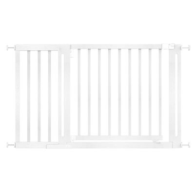 Safetots Barrière, bois blanc - ouverture 65cm réglable