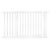 Safetots Barrière Élégante Bois Blanc, Ouverture 73cm, Réglable 125–133cm