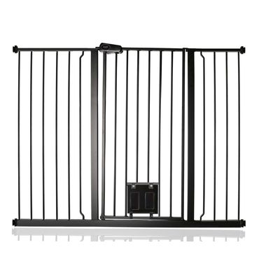 Bettacare Barrière 81,4–89 cm, Hauteur 104 cm, Gris ardoise