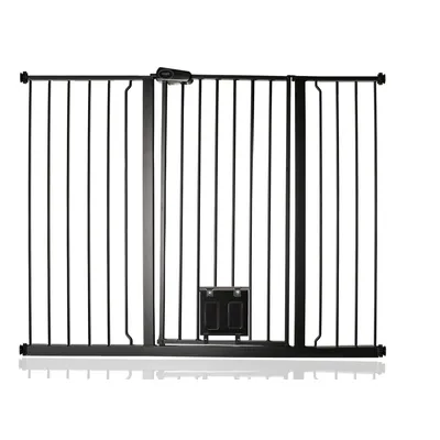 Bettacare Barrière noire, réglable 139,8-147,4 cm, hauteur 104 cm