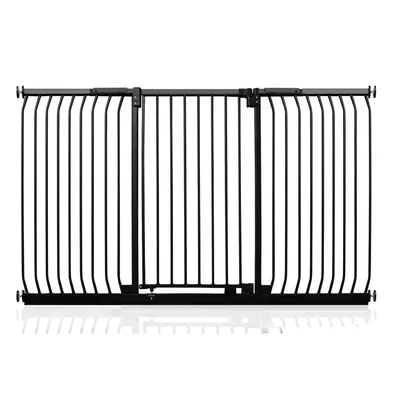 Safetots Barrière Sécurité Extra Haute Elite 143–152 cm Noir Mat