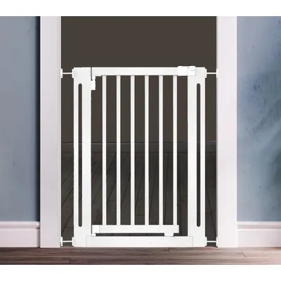 Safetots Barrière Élegance Bois Blanc, Réglable 105–113cm