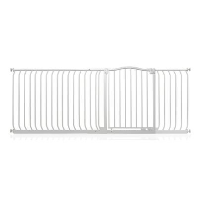 Bettacare Barrière Pour Animaux Courbée 107–116 cm Gris Mat