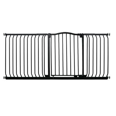 Bettacare Barrière Pour Animaux Courbée 107–116 cm Gris Mat
