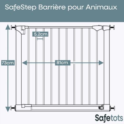 Bettacare Barrière SafeStep 81 cm, blanc