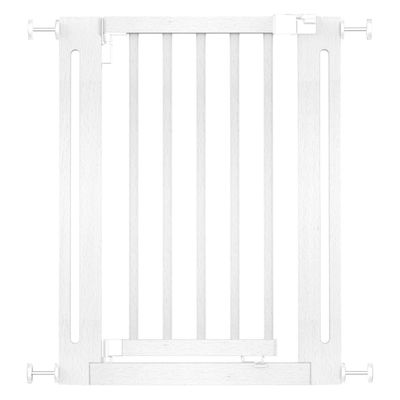 Safetots Barrière, bois blanc - ouverture 65cm réglable