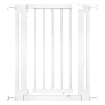 Safetots Barrière Élégante Bois Naturel 73cm, 125cm-133cm