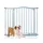 Bettacare Barrière Courbée Pour Animaux 80–89cm Gris Mat