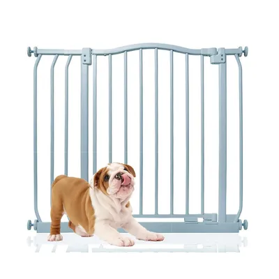 Bettacare Barrière Courbée Pour Animaux 170–179cm Gris Mat