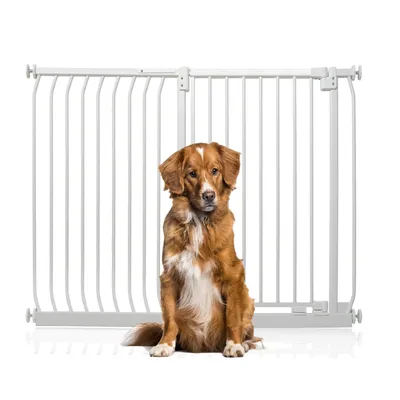 Bettacare Elite Barrière Extra Haute 125–134 cm, 96,8 cm Blanc Mat