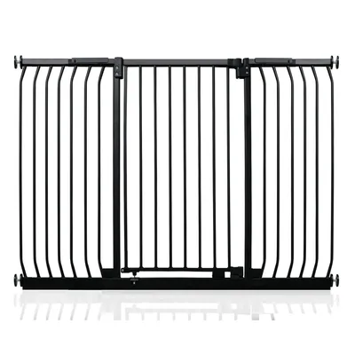Safetots Barrière Sécurité Extra Haute Elite 143–152 cm Noir Mat
