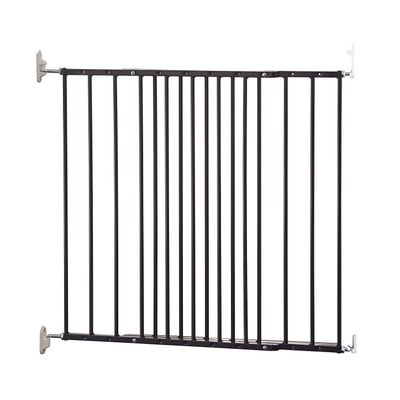 Safetots Barrière Haut Escalier Metal 62,5-106,8 cm Noir