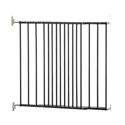 Safetots Barrière Haut Escalier Metal 62,5-106,8 cm Noir