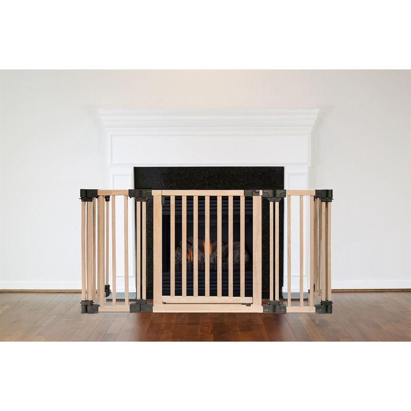Safetots Pare-feu Bois Multi-panneaux 48 x 200 x 76 cm Naturel