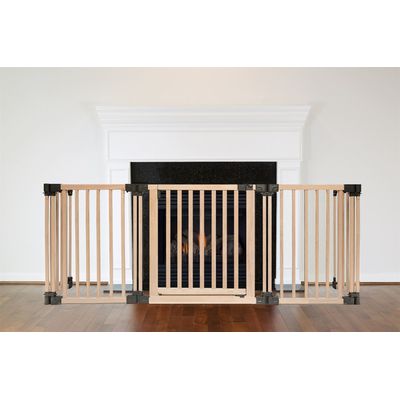 Safetots Pare-feu Bois Multi-panneaux 48 x 200 x 76 cm Naturel