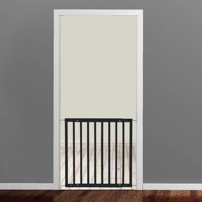 Barrière Safetots haut d'escaliers bois 63,5–105,5 cm noir