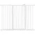 Safetots Barrière de Sécurité Métal Extra Haute 104 cm Blanc Safetots Barrière de Sécurité Métal Extra Haute 104 cm Blanc